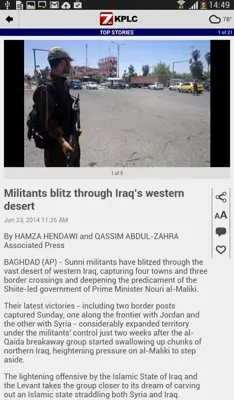 KPLC News android App screenshot 1